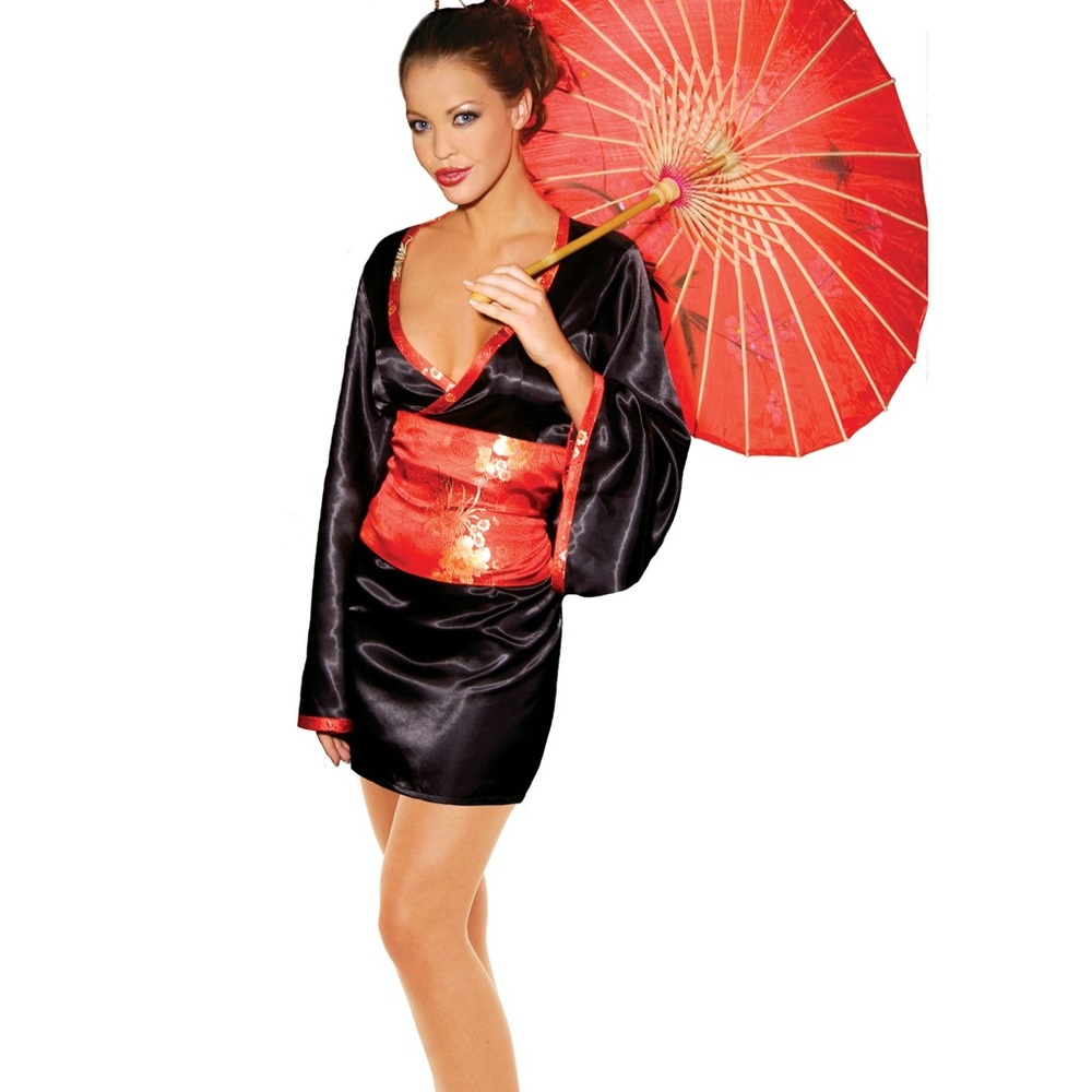 Halloween Kimono costume- umbrella not included